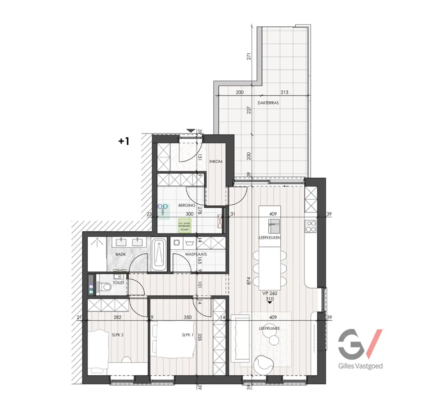 Appartement op eerste verdieping foto 4