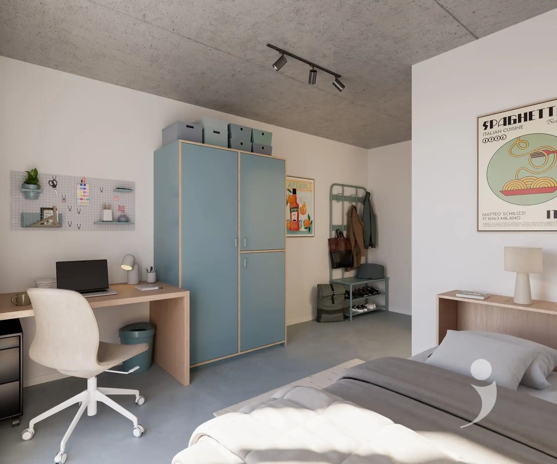 Kot/kamer te huur Goudsbloemstraat 1C/01.18 - 3000 LEUVEN