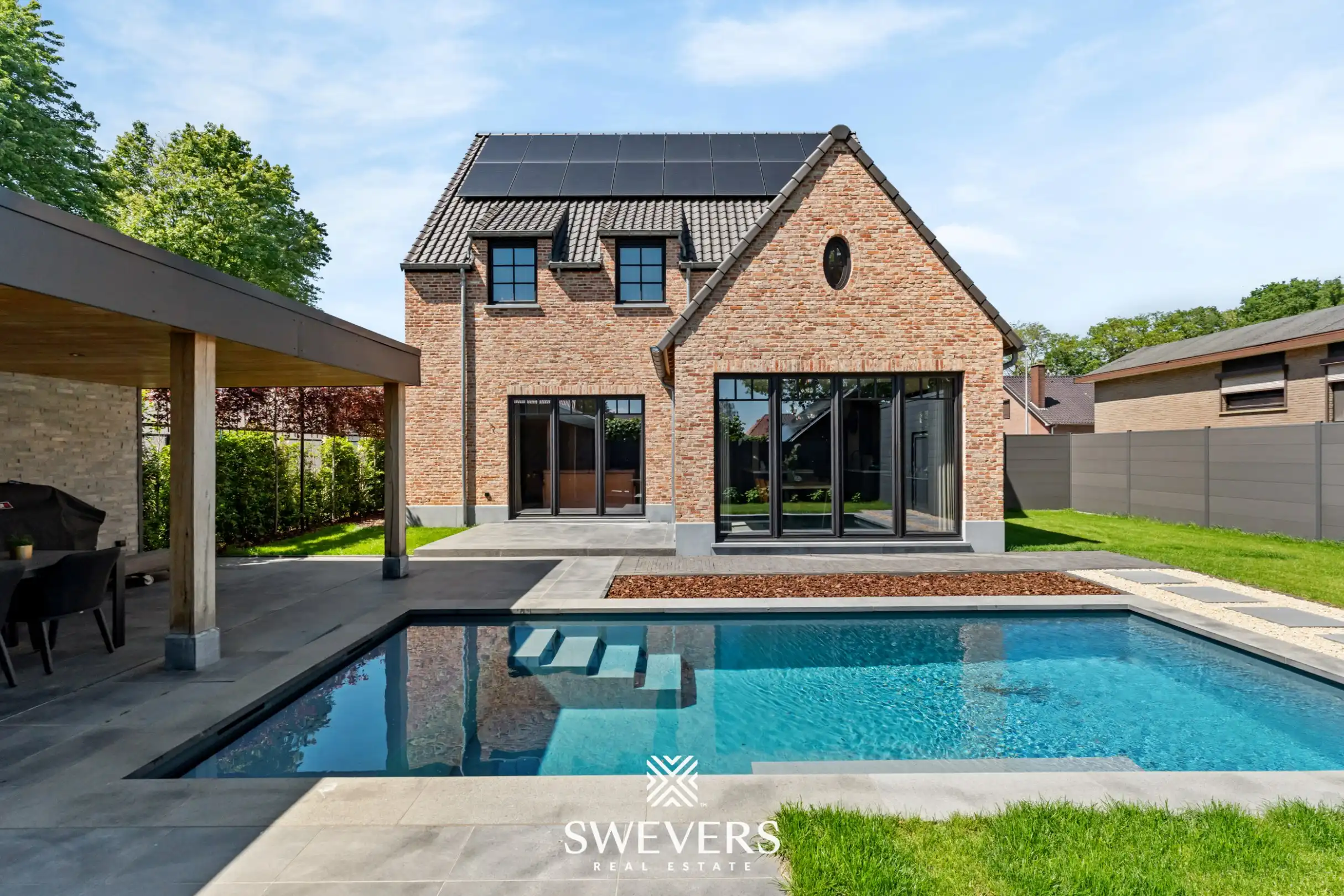 Hoogwaardige recente villa (223m²) met EPC-label A, zwembad en poolhouse in Diepenbeek foto 2