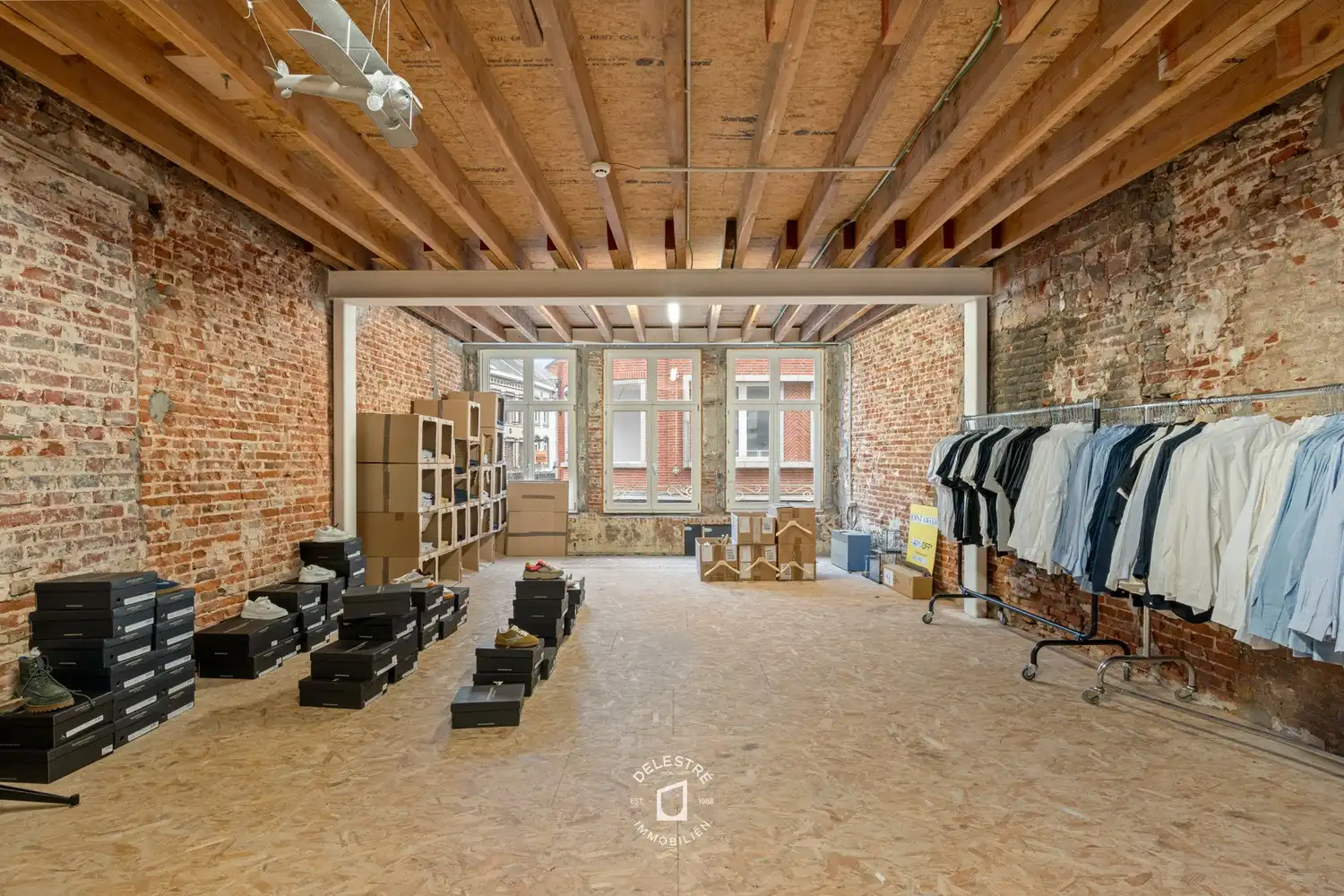 Interessante opbrengsteigendommen in hartje Halle – 2 APP. met handelsgebouw foto 32