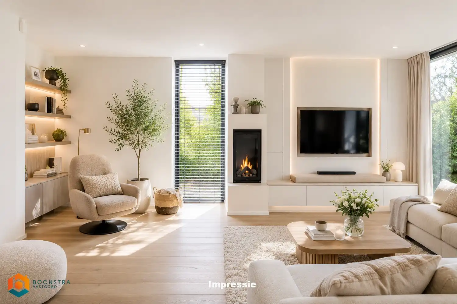 Energiezuinige villa met zwembad, wellness en praktijkruimte op een perceel van 998 m² te Putte foto 8
