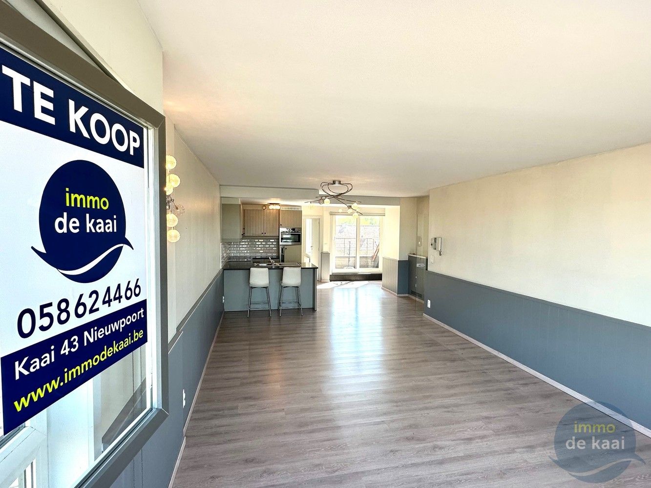 Ruim appartement op de Kaai met open zicht op de vaargeul foto 5
