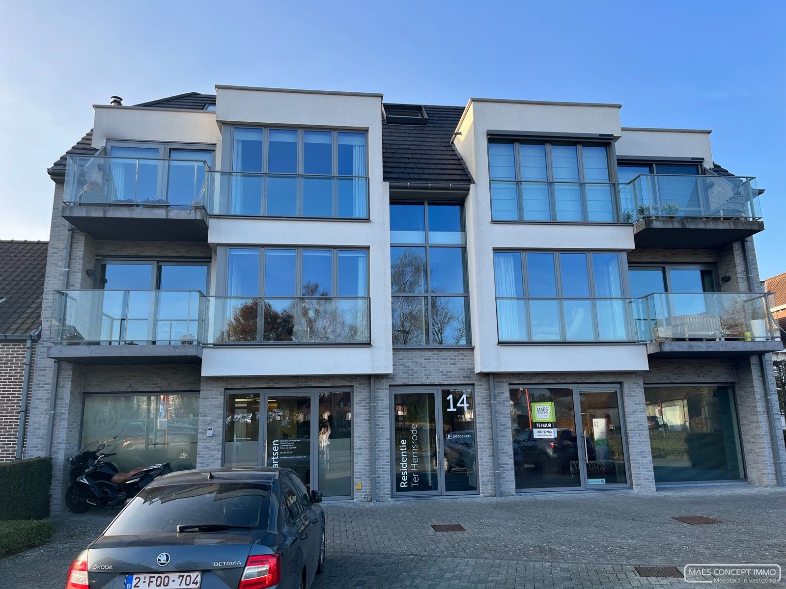 Centraal gelegen kantoor/praktijk/handelszaak te huur in Anzegem foto 7