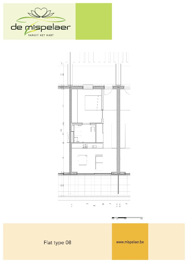 Nieuwbouwappartement van 65,02m² met één slaapkamer foto 10