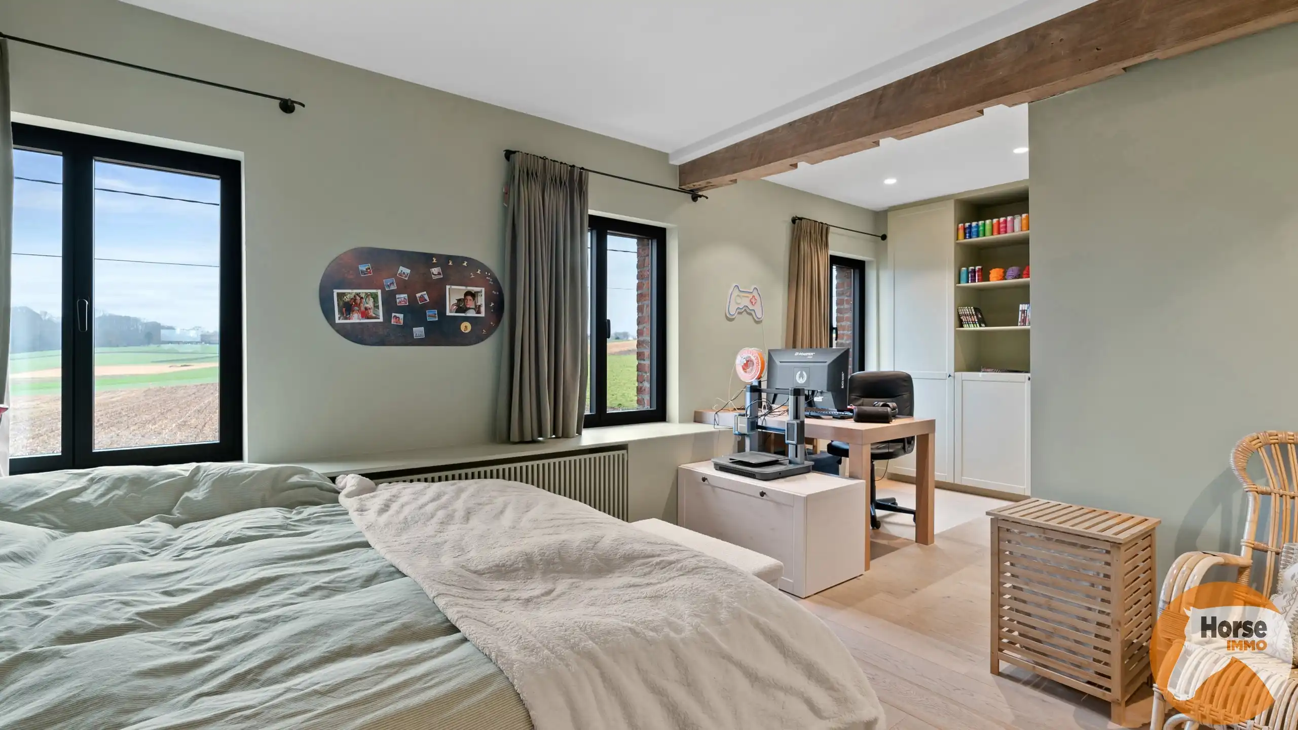 GOOIK - Luxueus afgewerkte hoeve met bijgebouw en weide foto 16