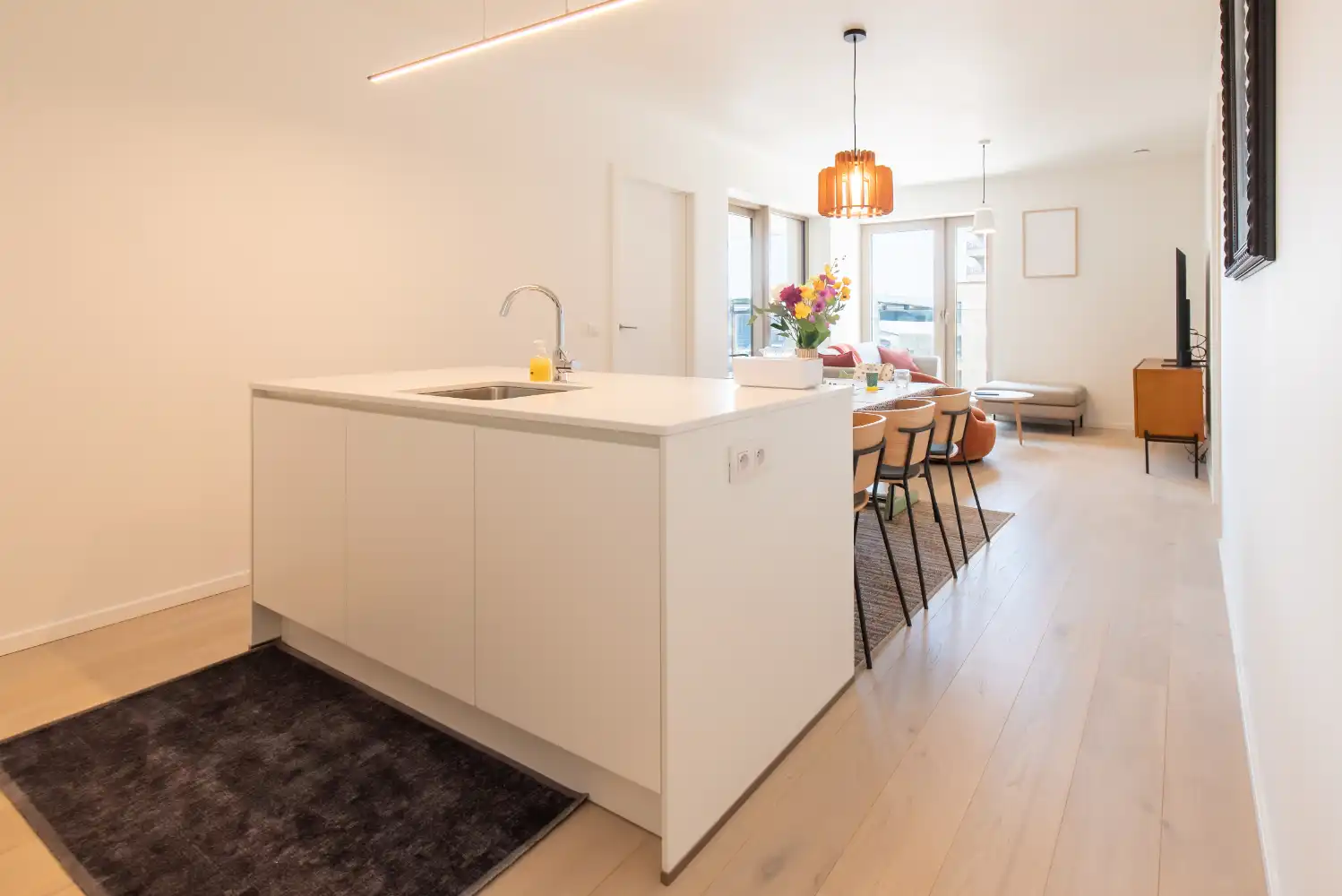 Luxe nieuwbouw appartement te Oostende met twee slaapkamers! foto 8