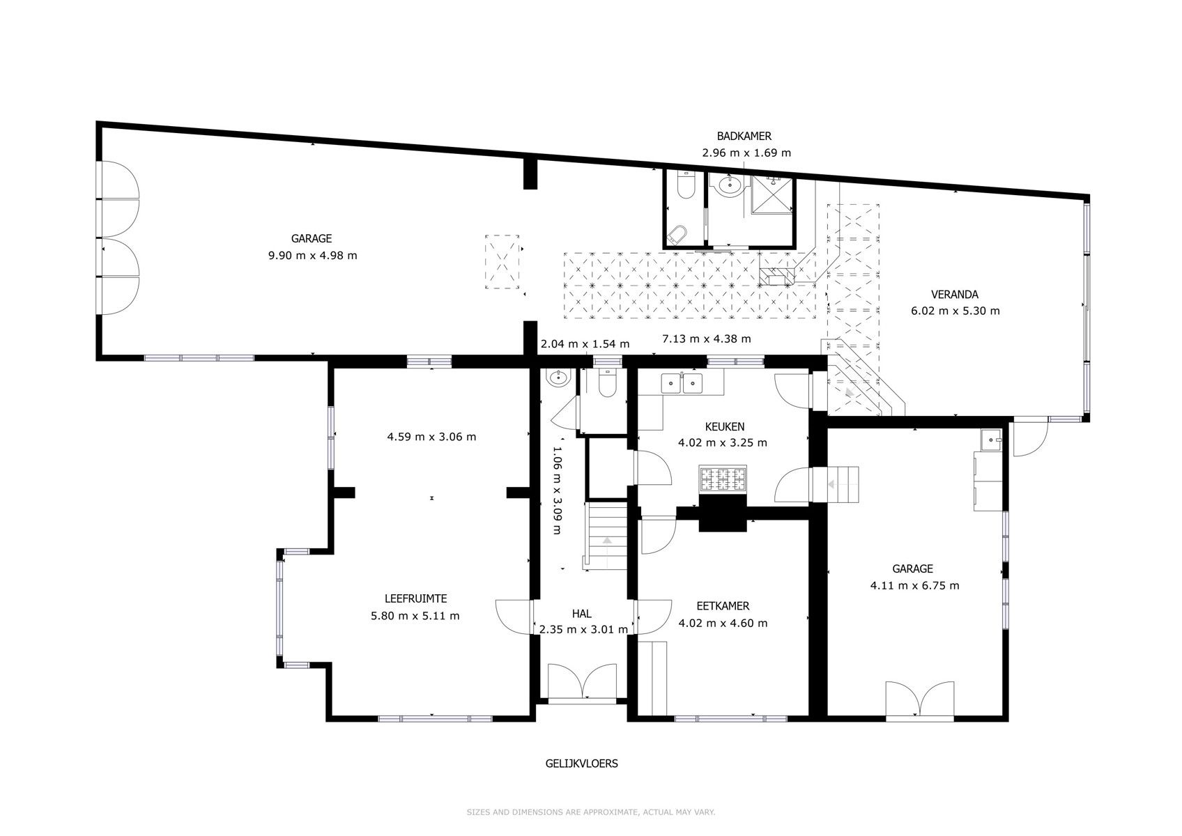 Zeer ruime te renoveren burgerwoning in Brugge! foto 21
