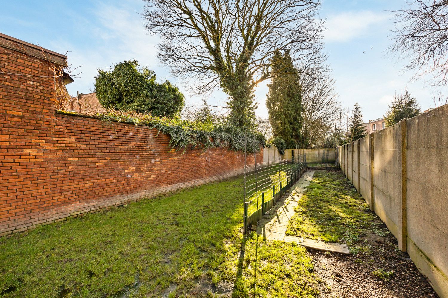 2-slk gelijkvloers appartement met aanzienlijke Z-tuin vlakbij het Te Boelaerpark foto 18