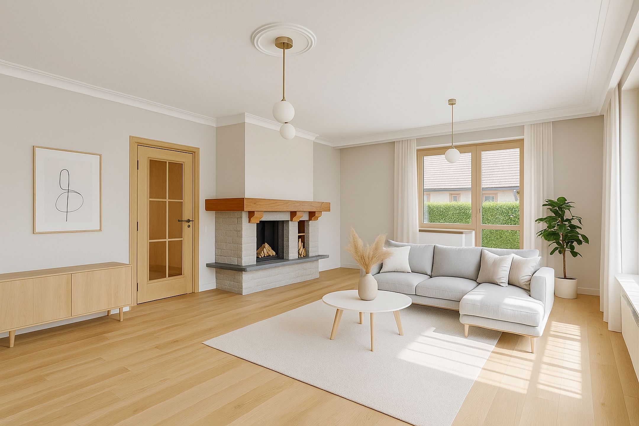 Statige villa op ruim perceel te Sint-Martens-Leerne (Deinze) foto 5