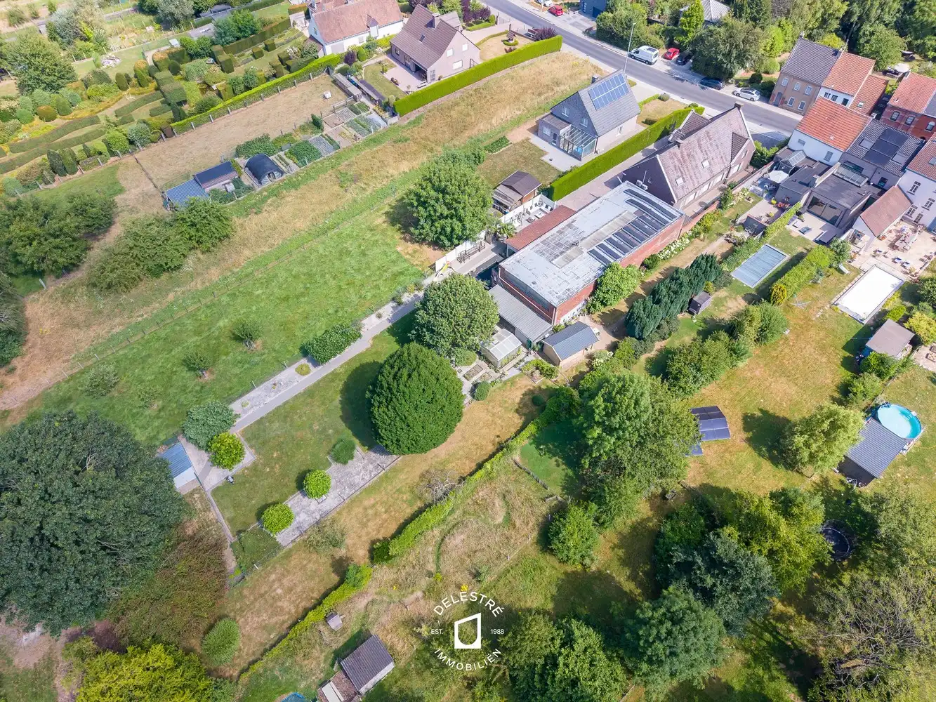 Unieke eigendom met villa, zalige tuin, werkplaats en talrijke mogelijkheden in Okegem foto 57