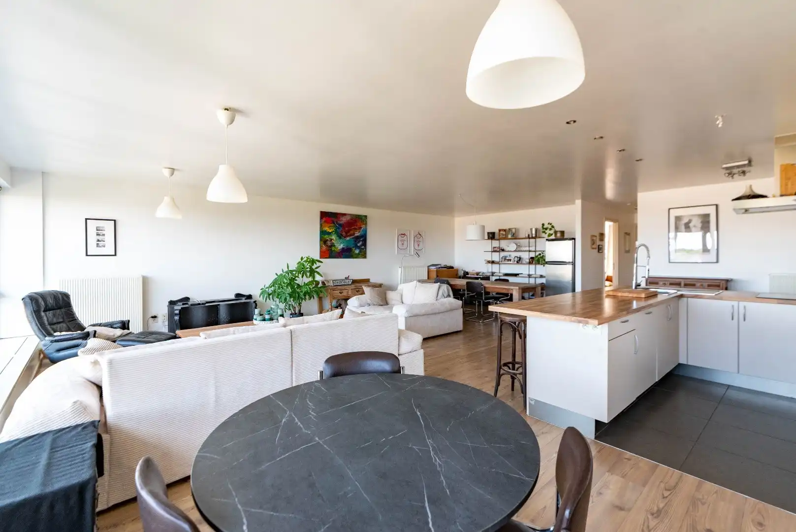 Charmant penthouse met twee zonneterrassen en adembenemend uitzicht over Antwerpen foto 3