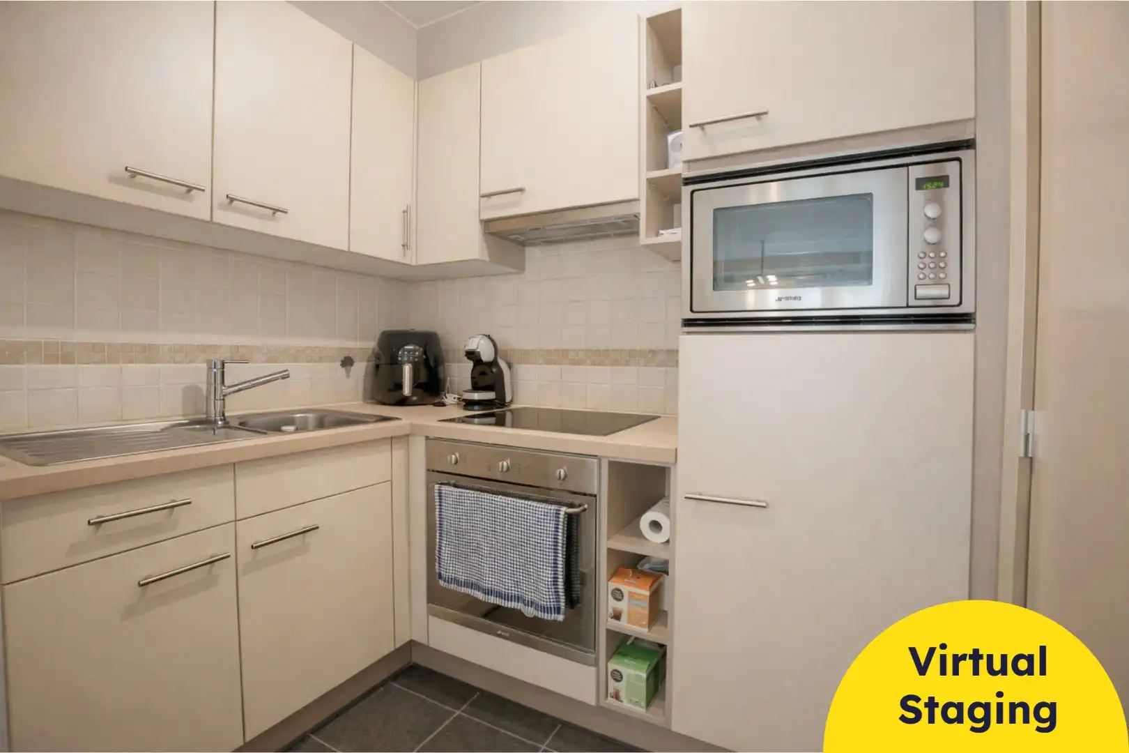 Gezellig gelijkvloers 1-slaapkamerappartement te Nieuwpoort-stad. foto 5