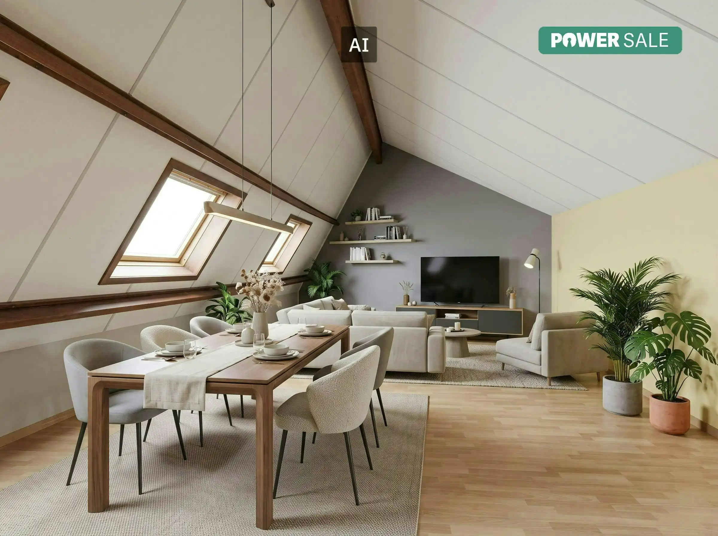 Dakappartement met grote garage te koop in Lichtervelde foto {{pictureIndex}}