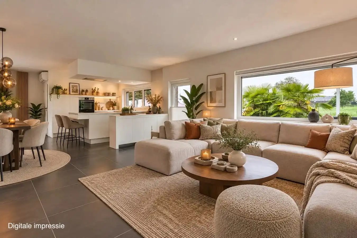 GELIJKVLOERSE WONING MET EPC LABEL A OP EEN RUSTIGE LOCATIE NABIJ MAASTRICHT !  foto 9