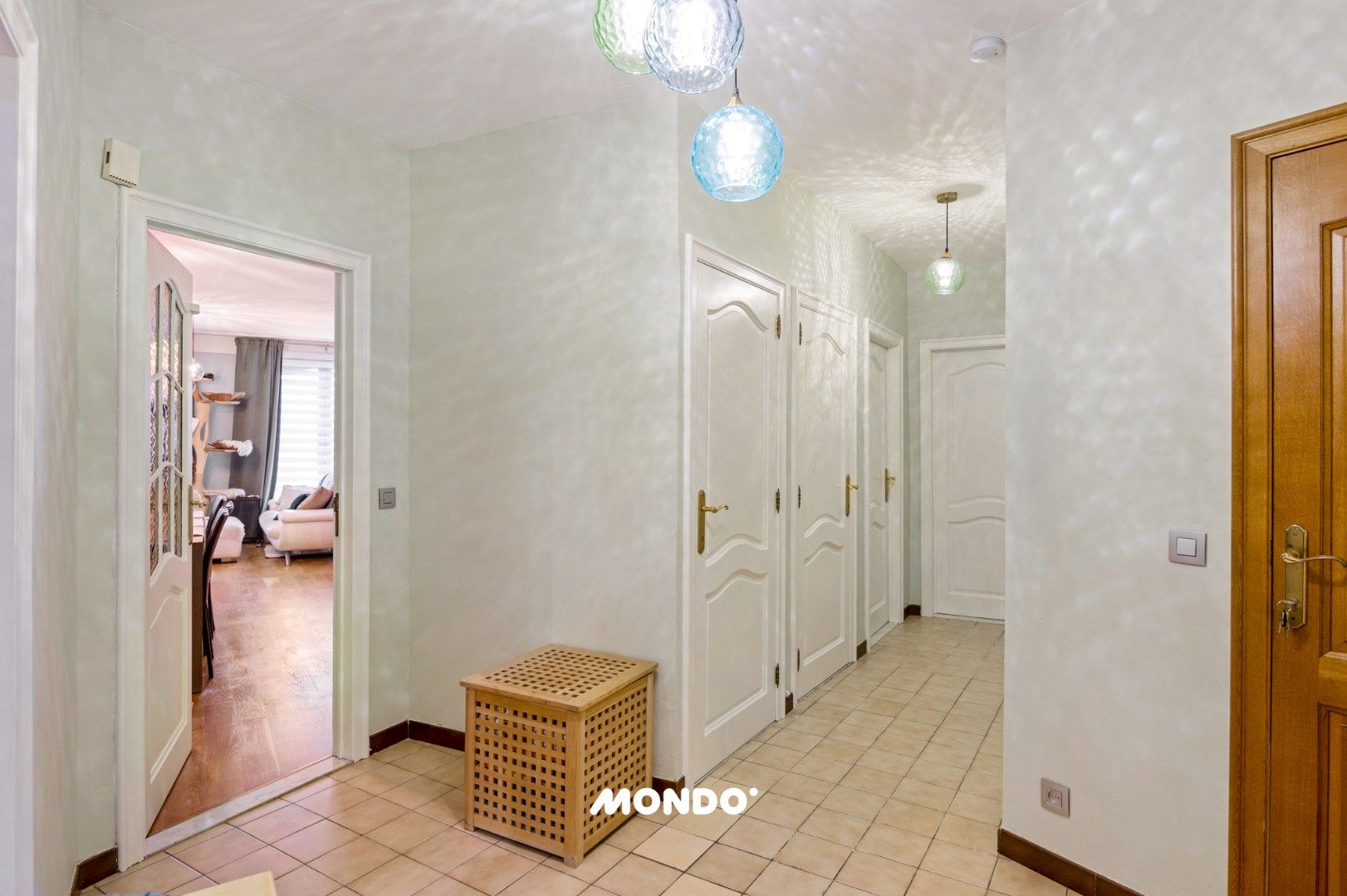 Instapklaar en ruim appartement met 3 slaapkamers, terras en garage in hartje Hemiksem foto 3