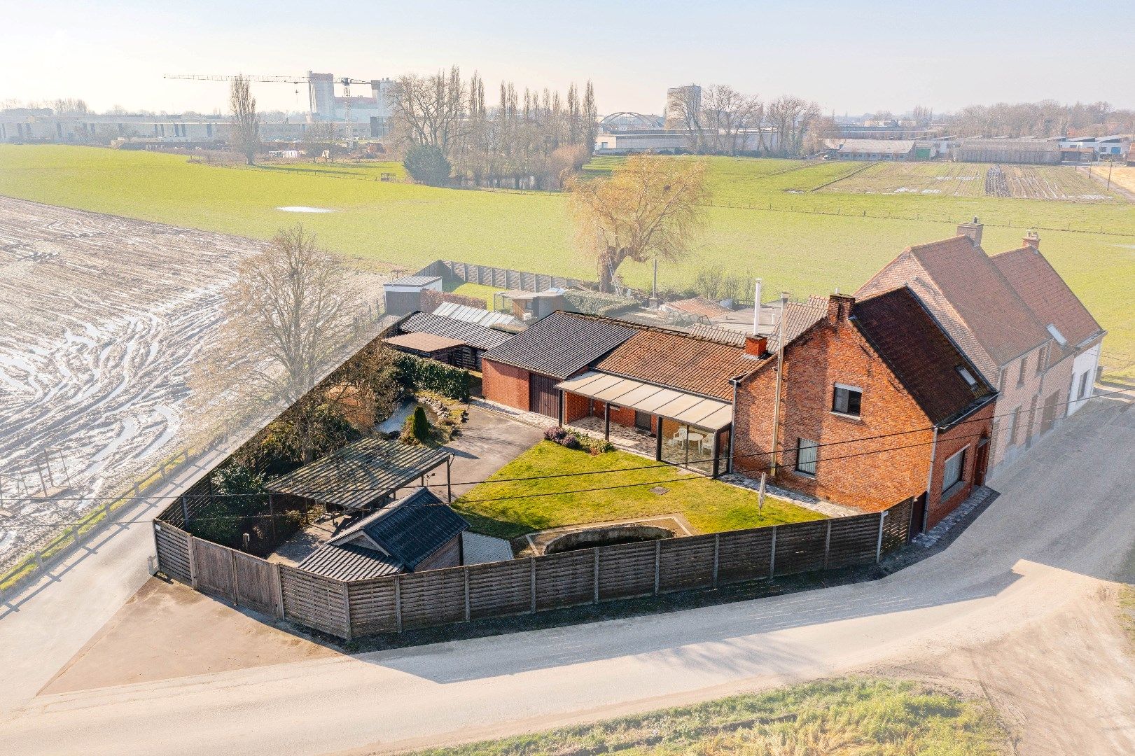 RUSTIG GELEGEN HALF OPEN BEBOUWING OP 692 m² TE OOSTROZEBEKE foto 18