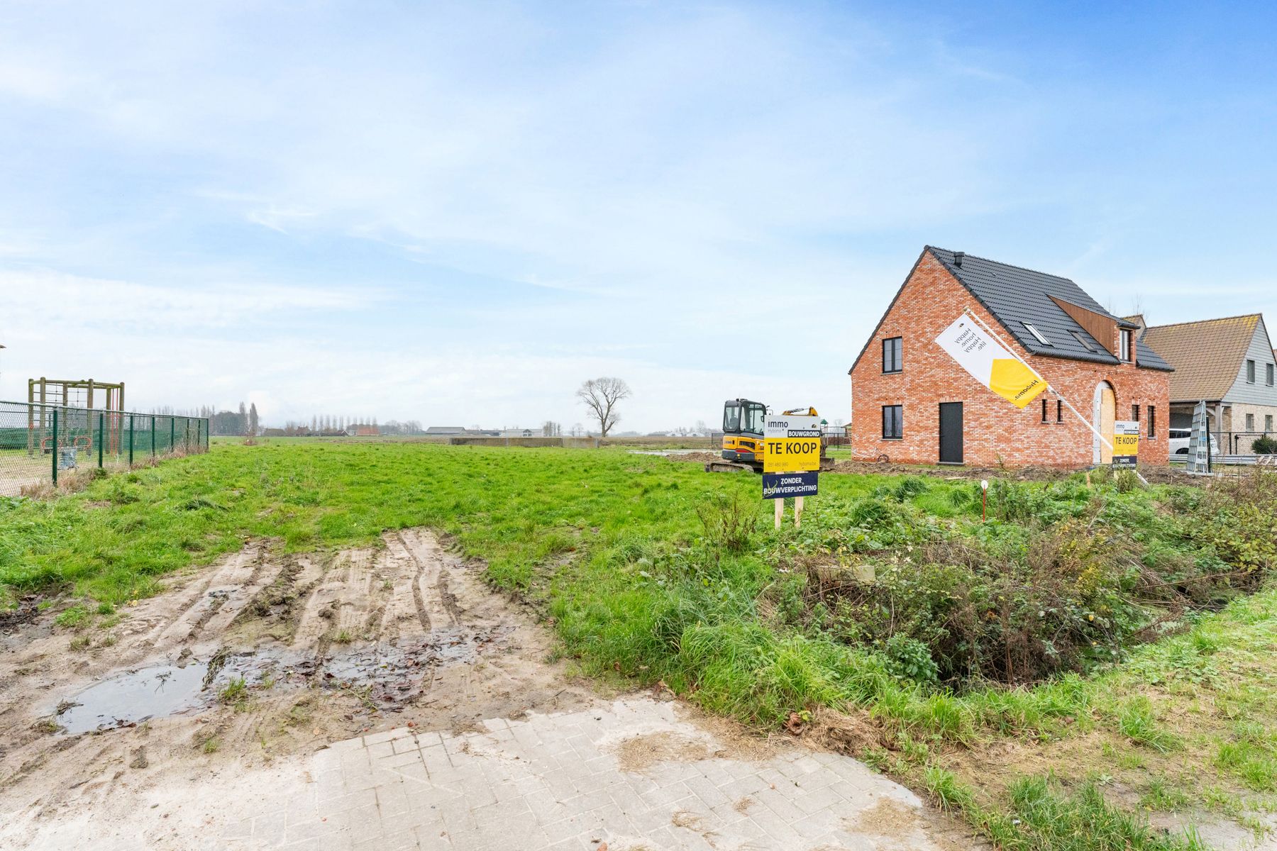 Bouwgrond zonder bouwverplichting te koop in Izenberge, Alveringem foto 6