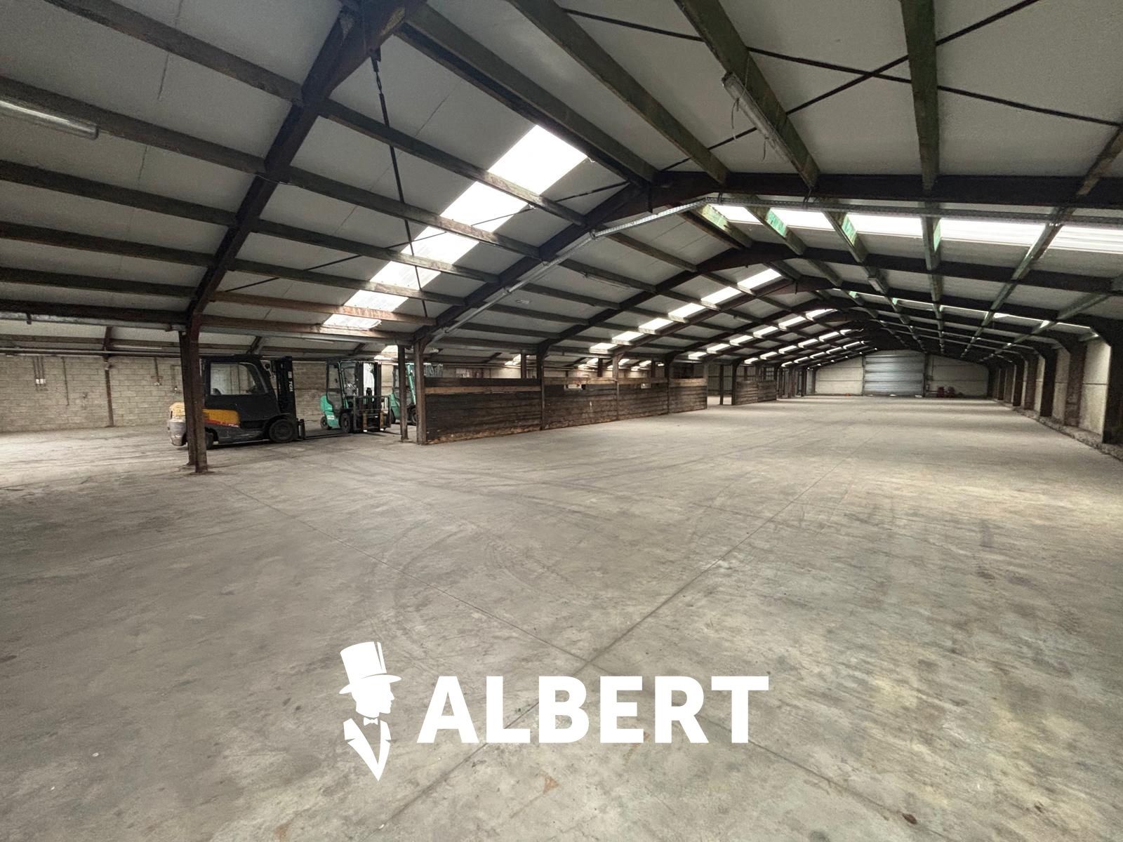 Industriële site met kantoorgebouw en hallen foto 12