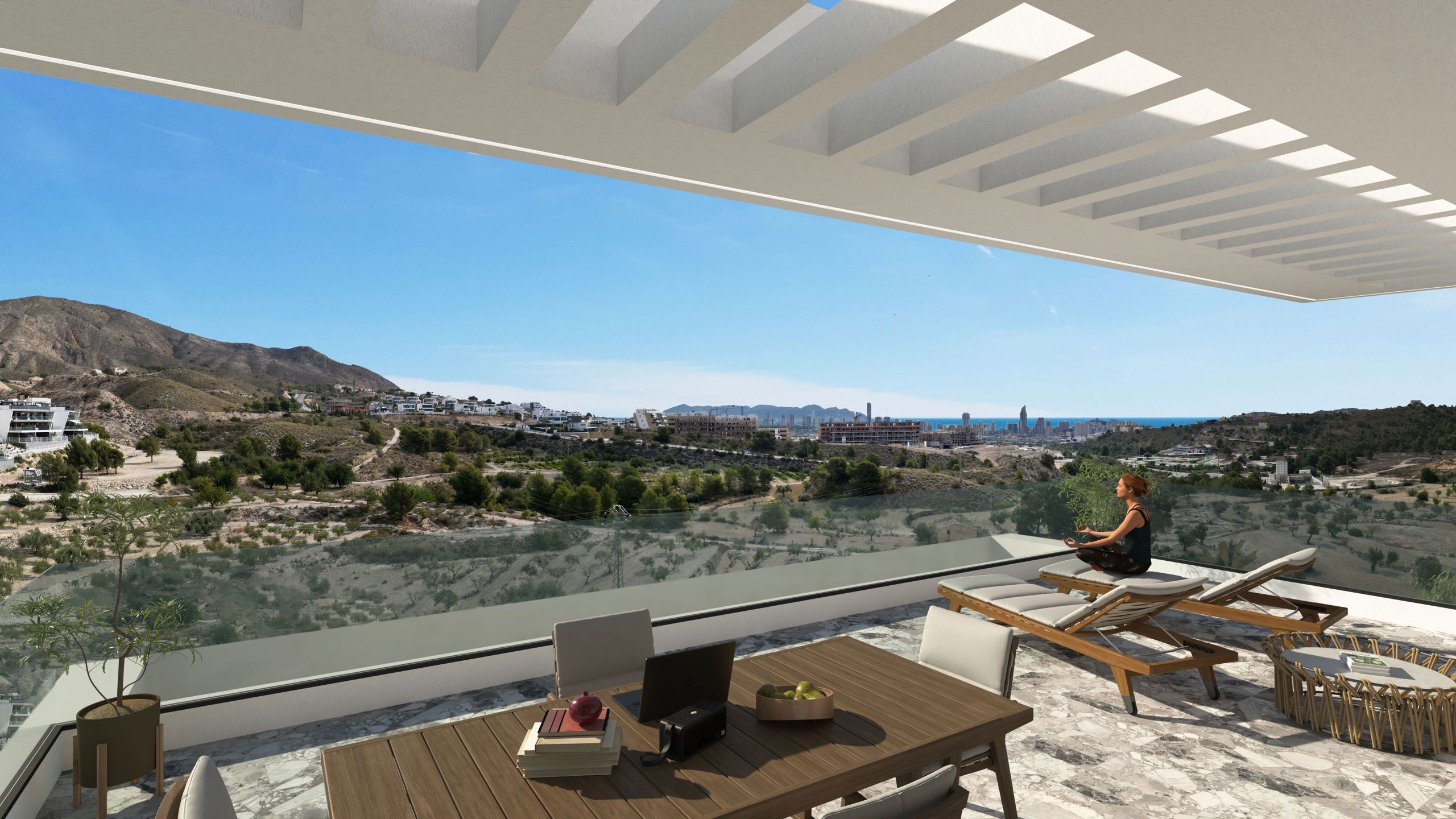 SPANJE - luxe appartementen zeezicht rustige locatie. foto 9
