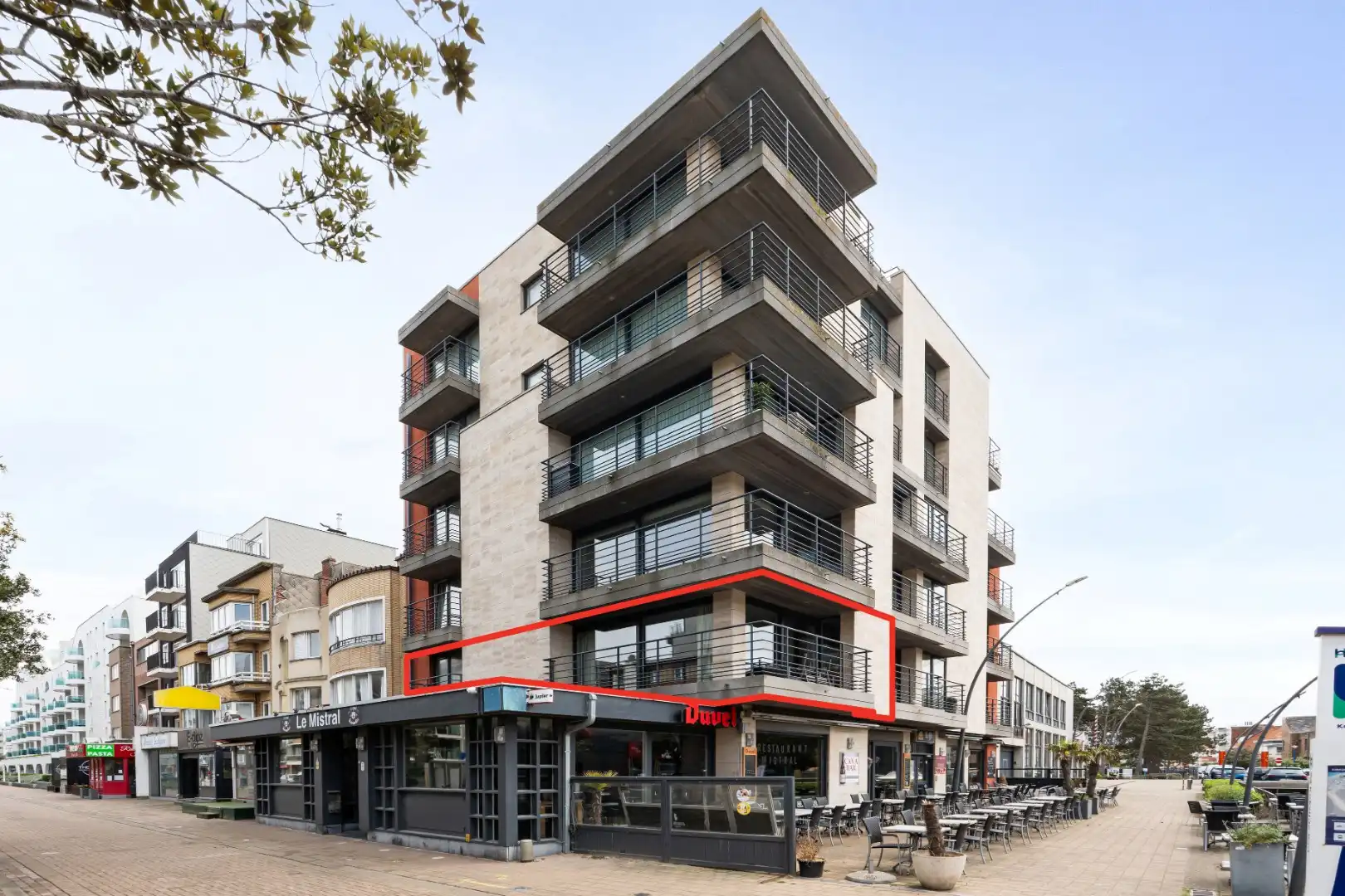 Recent hoekappartement  te koop in hartje KOKSIJDE foto 4