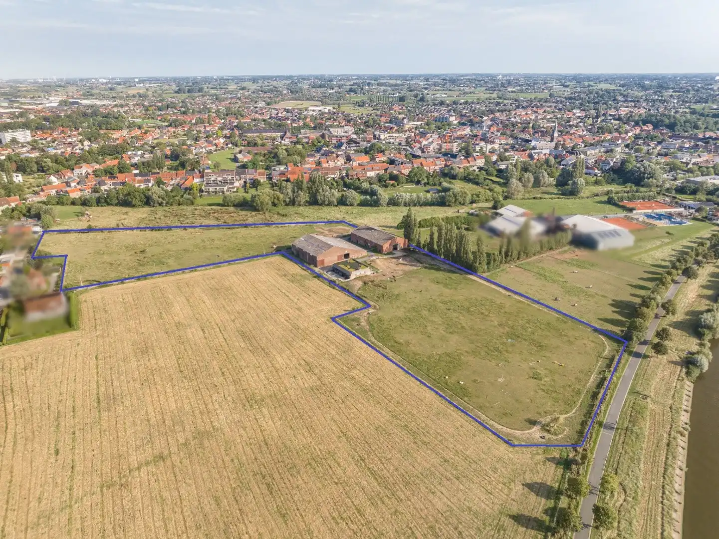 Uitzonderlijk vastgoed tussen Heulebeek en Leie op 4ha te koop in Kuurne foto 5