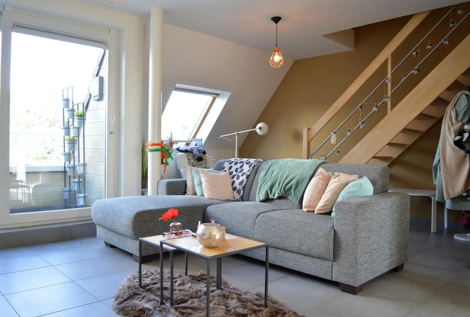 Kwalitatief duplex appartement in hartje Bellegem foto 2