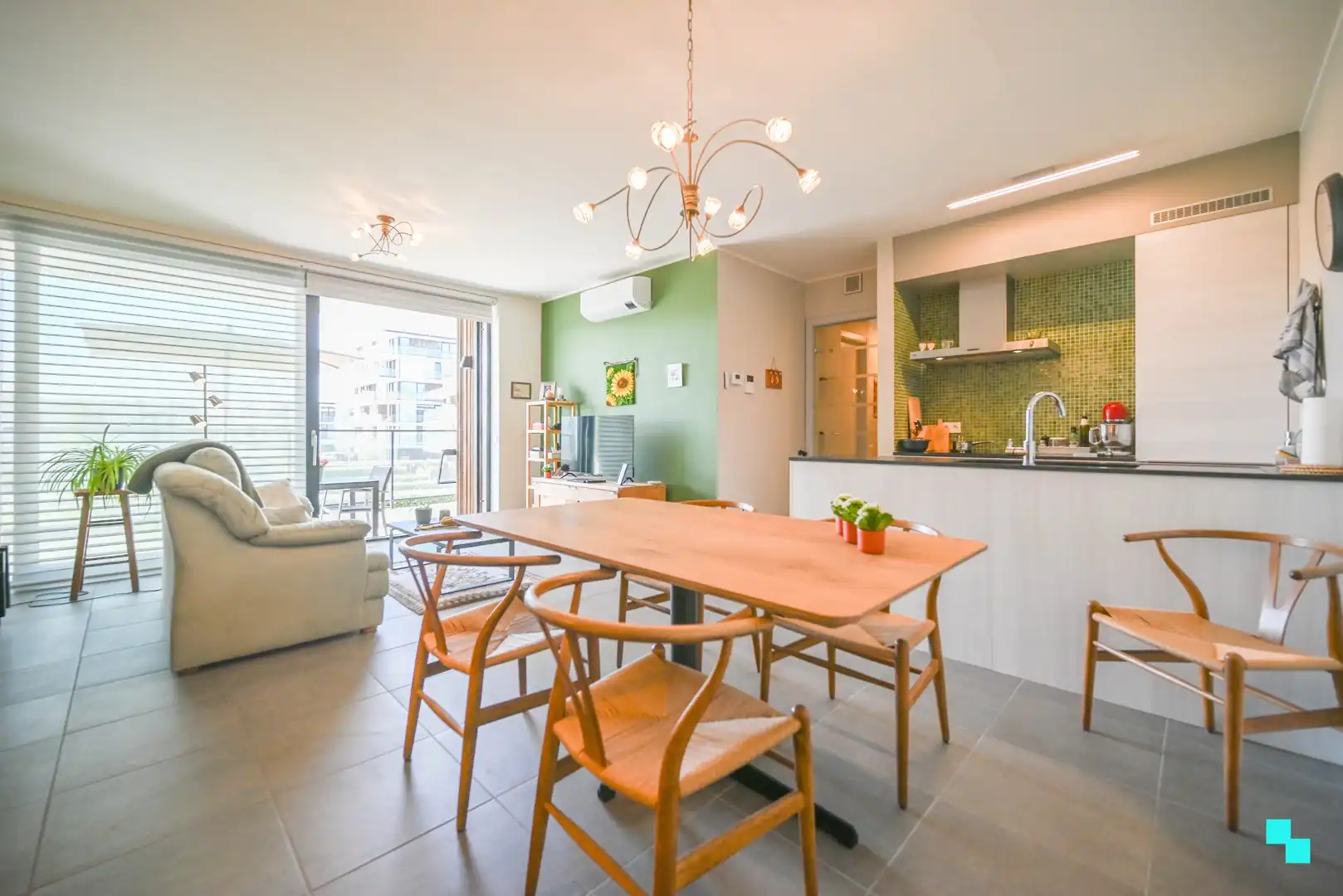 Tweeslaapkamerappartement aan de nieuwe Leieboorden foto 6