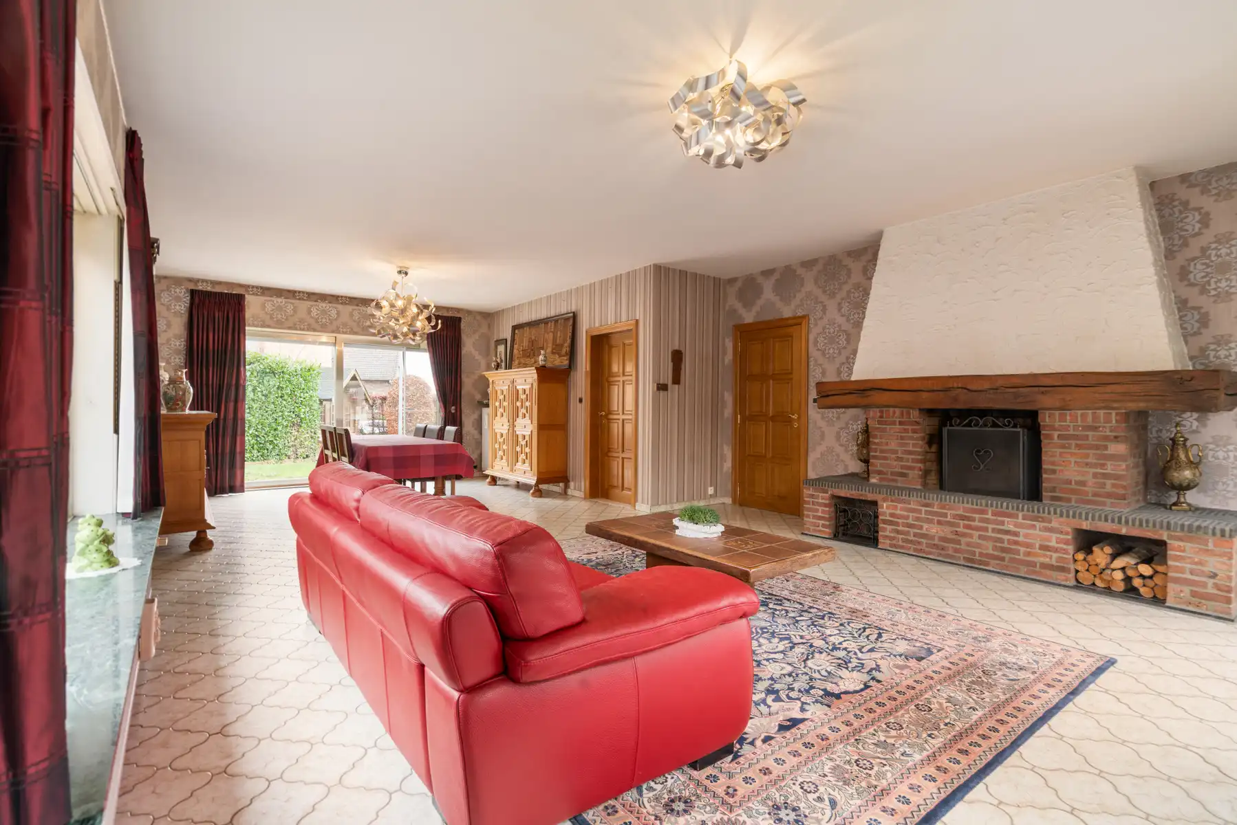 Bungalow + bouwgrond in centrum lede op 851m² foto 2