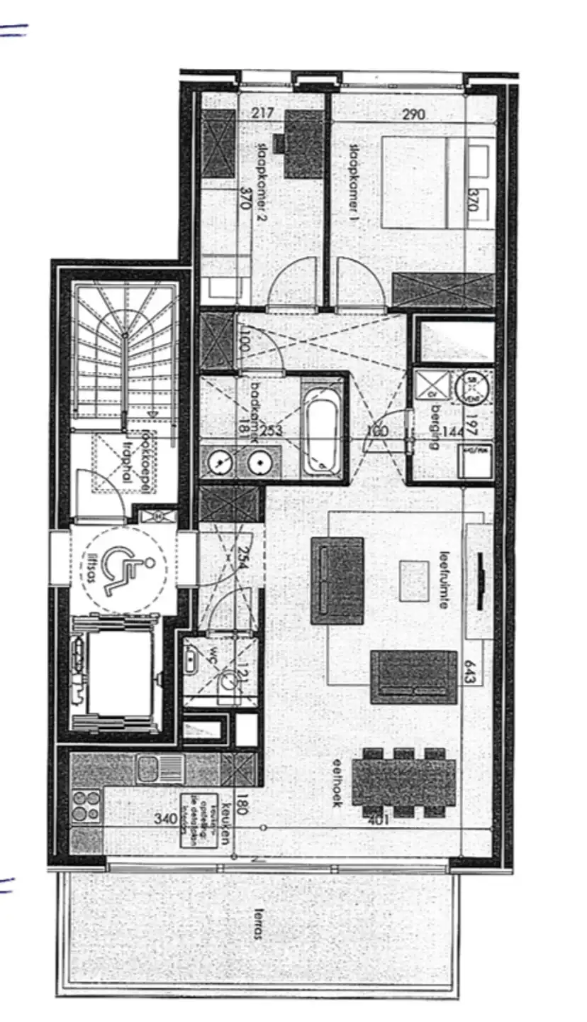 Appartement met 2 slaapkamers + autostaanplaats + ruim terras met een fantastisch panorama foto 21