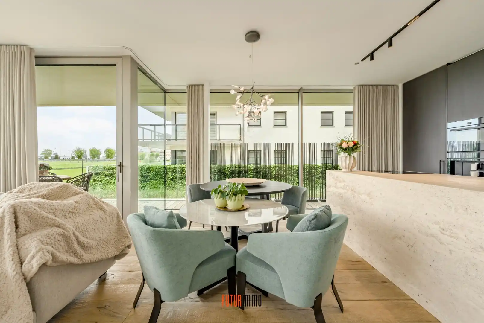 Luxueus 3-slpk hoekappartement - uniek! foto 4