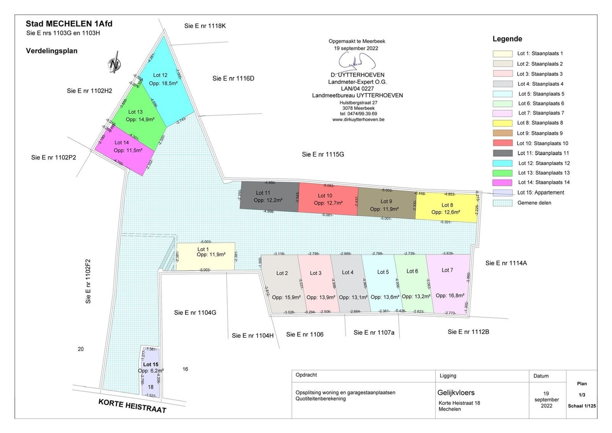 Opbrengsteigendom: 14 staanplaatsen in Mechelen foto {{pictureIndex}}