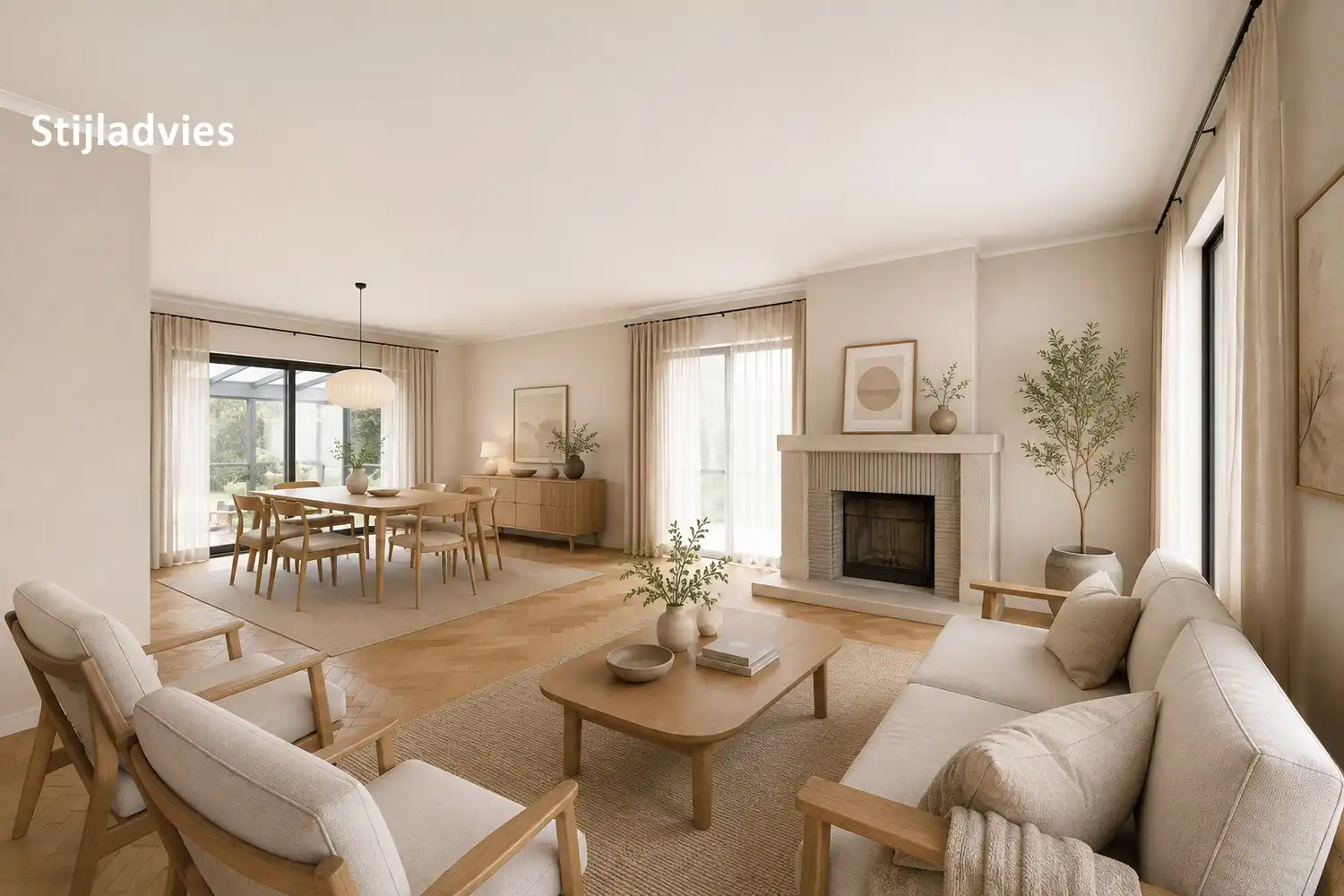 RUIME WONING met garage voor 2 wagens en grote tuin op centrale ligging in Welle foto 9