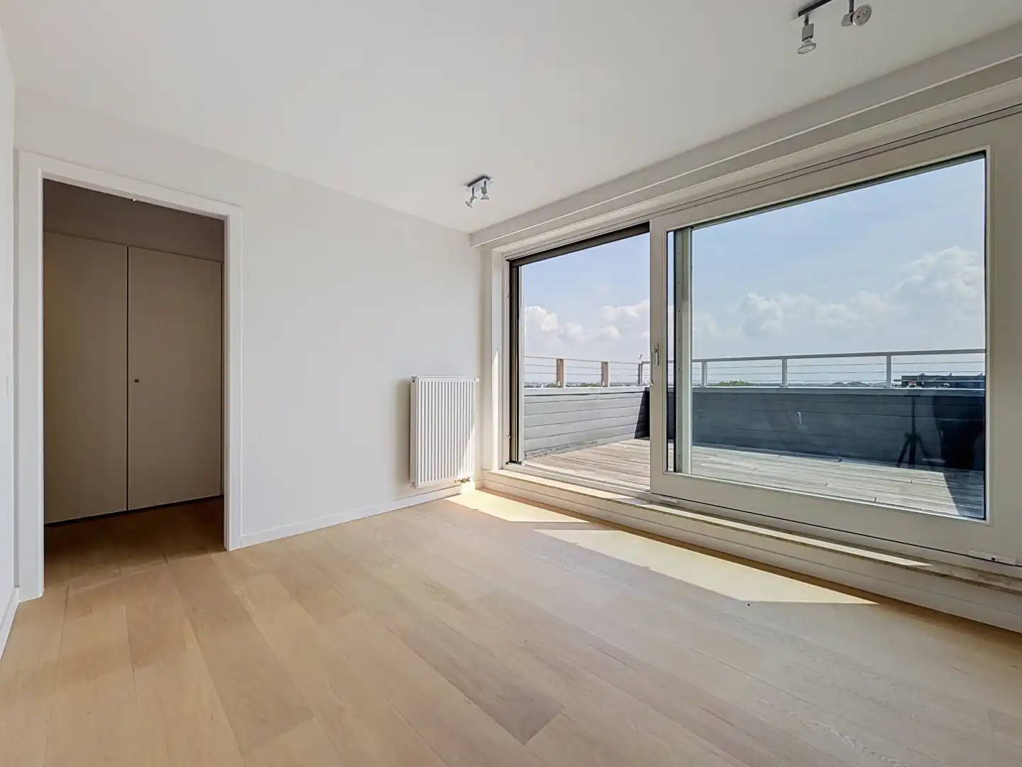 Penthouse met zijdelings zeezicht en panoramisch uitzicht over Nieuwpoort foto 12