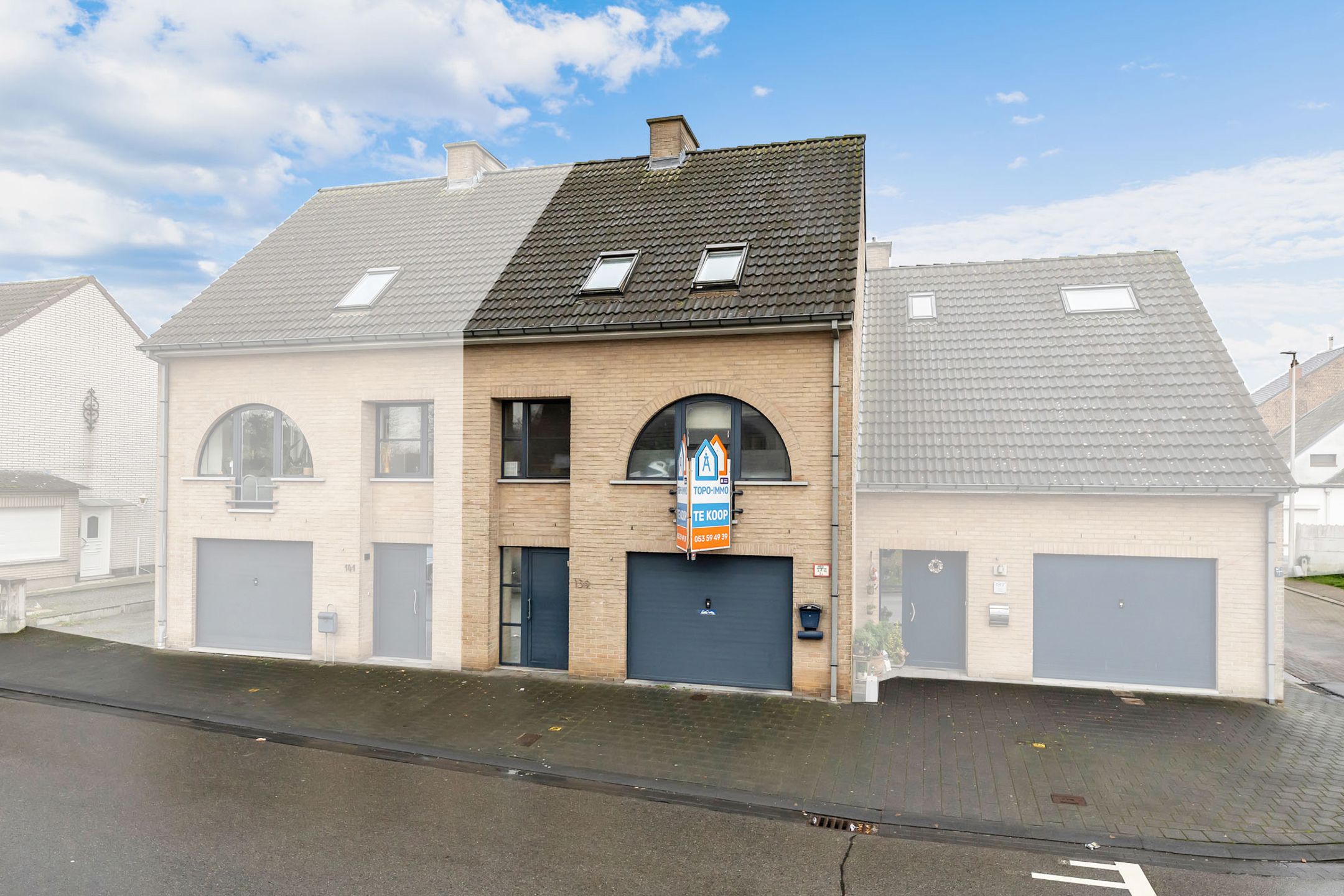 Woning te centrum Liedekerke met 3 slpk en garage foto {{pictureIndex}}