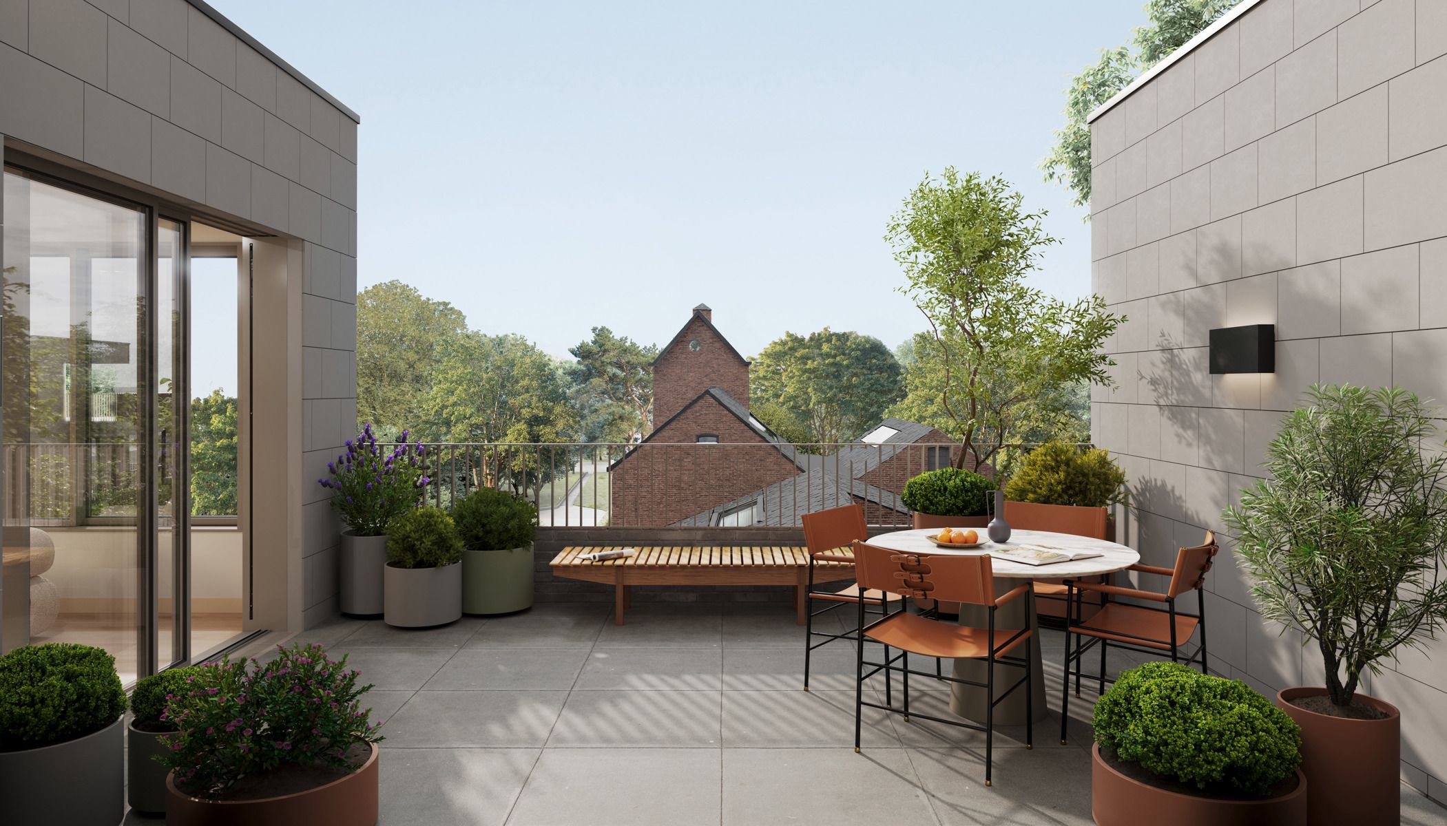 Nieuwbouwappartement gelegen op de gelijkvloerse verdieping foto 14