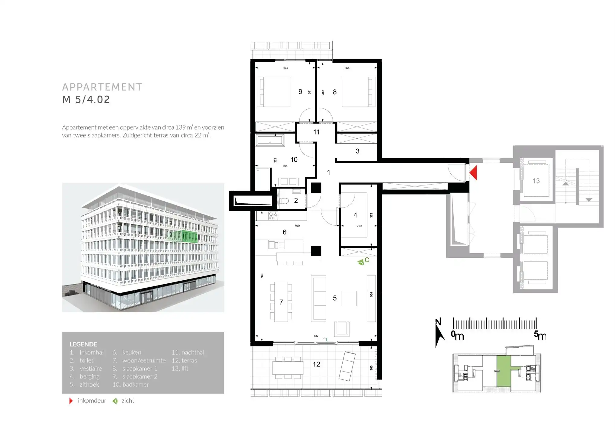 GLORIEUS APPARTEMENT IN DE STAD, 139m² foto 9