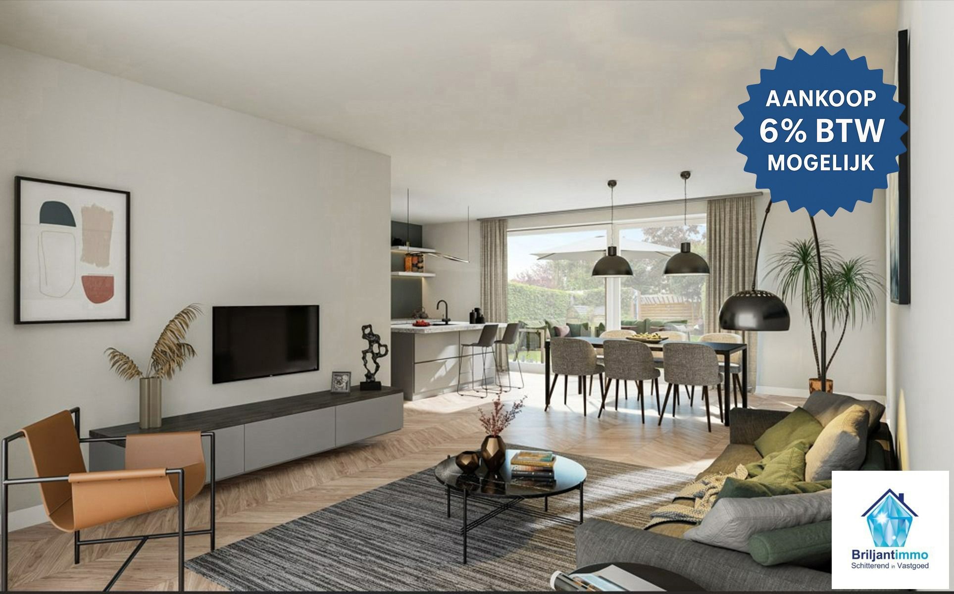 NIEUW te bouwen HOB in -rode gelijmde gevelsteen  foto 3