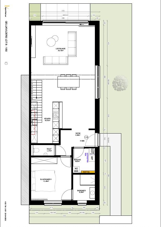 INSTAPKLARE LUXE EN ENERGIEZUINIGE NIEUWBOUWWONING MET 4 SLAAPKAMERS EN 2 BADKAMERS. foto 7