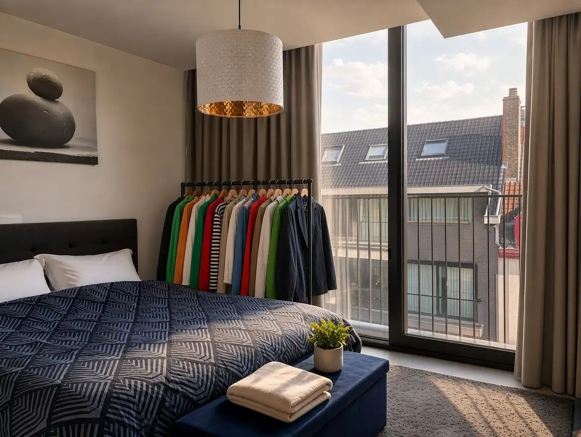 Nieuwbouw appartement met 1 slpk en terras + garage foto 9