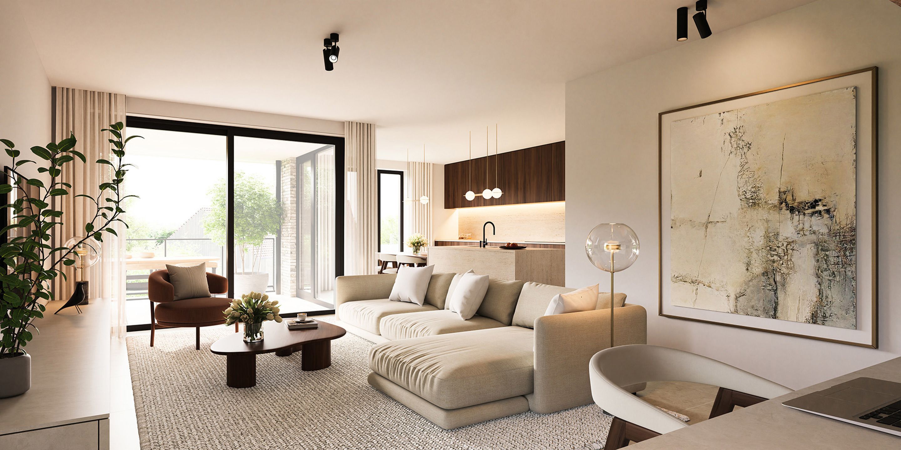 Gelijkvloers wonen met zon en privacy – Appartement 0.02 foto 14