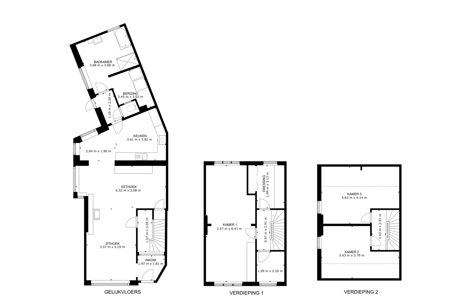 Gezinswoning met 3 (mogelijkheid tot 4) slaapkamers  foto 21