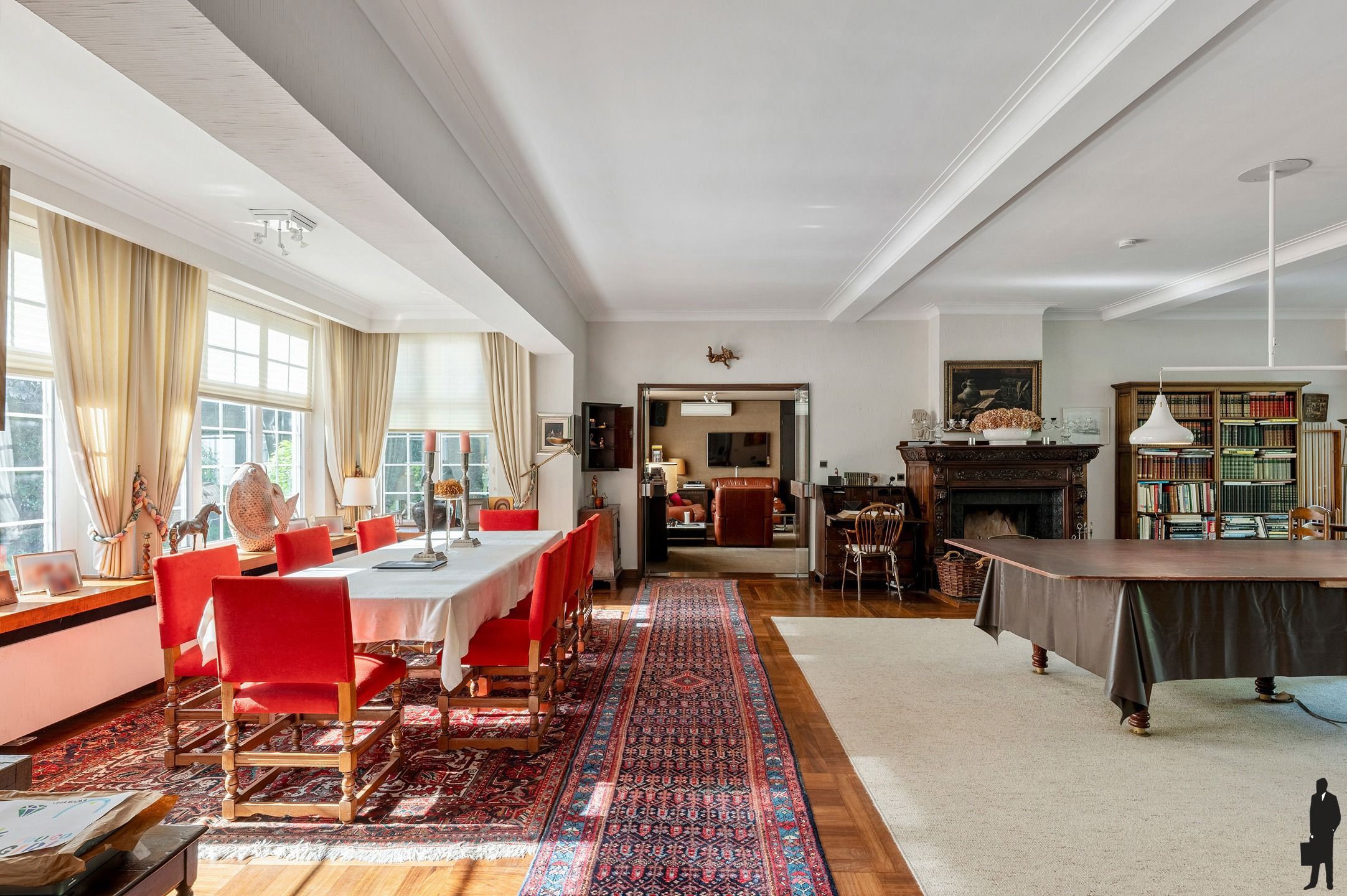 Uniek domein "Hof Van Lachenen" met 2 villa's te koop in Lier.  foto 32