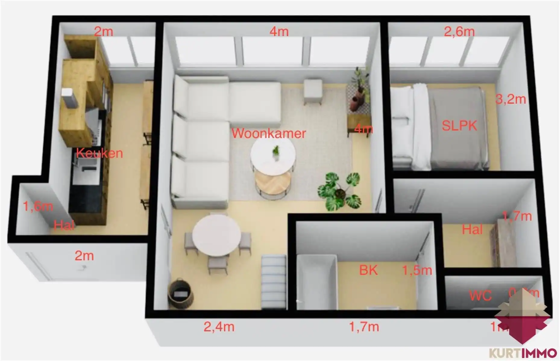 Instapklaar appartement met 1 SLPK! foto 14