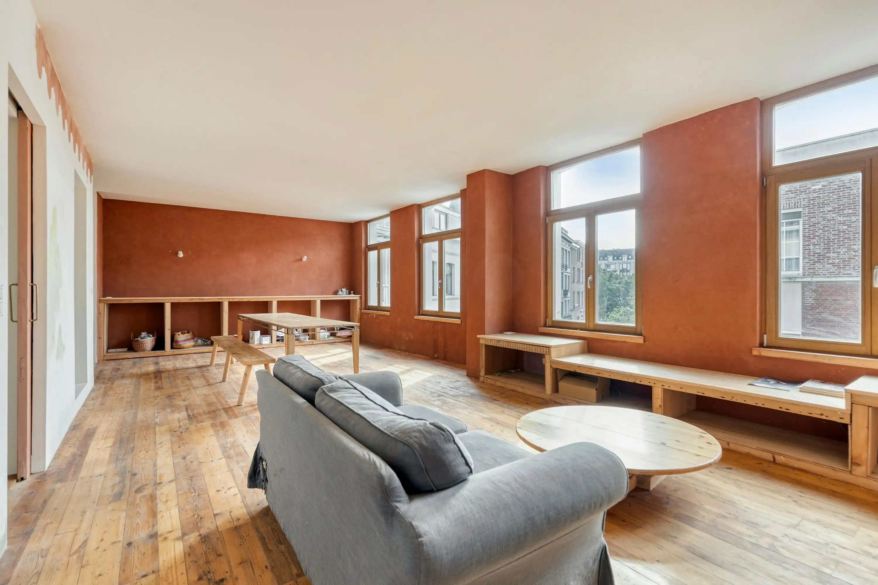 Duplex te koop met casco verdieping | Remblaistraat foto 3