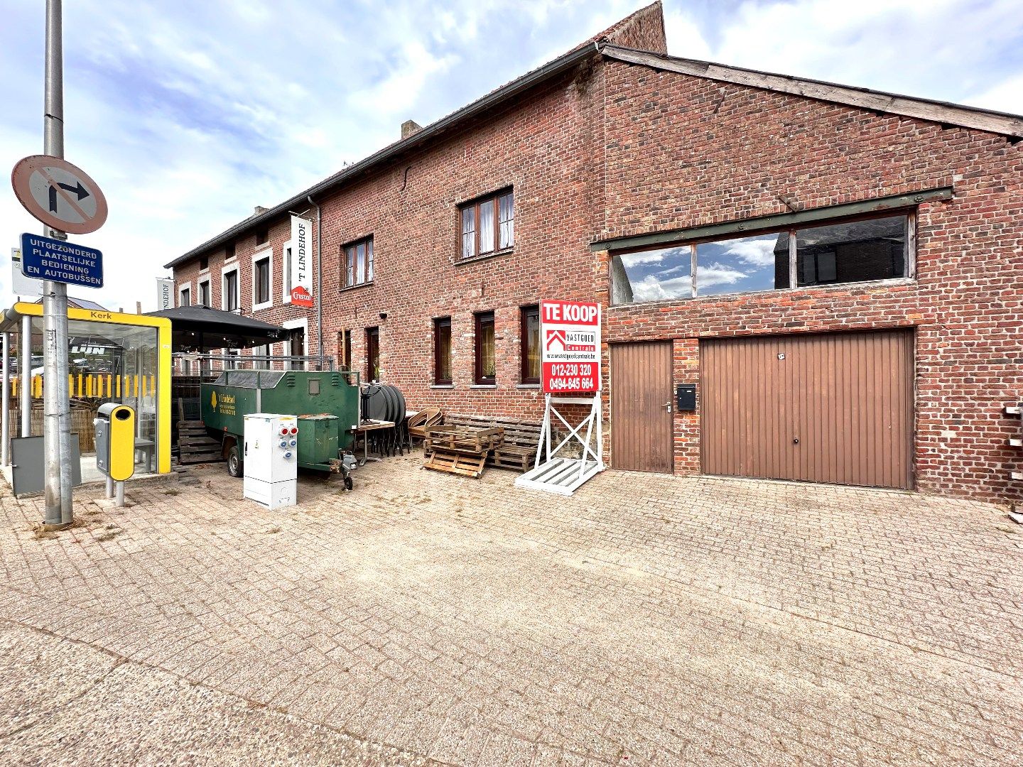 Ruim handelspand (café-restaurant) met terras, woonmogelijkheid en garage in Rutten (Tongeren) foto 9