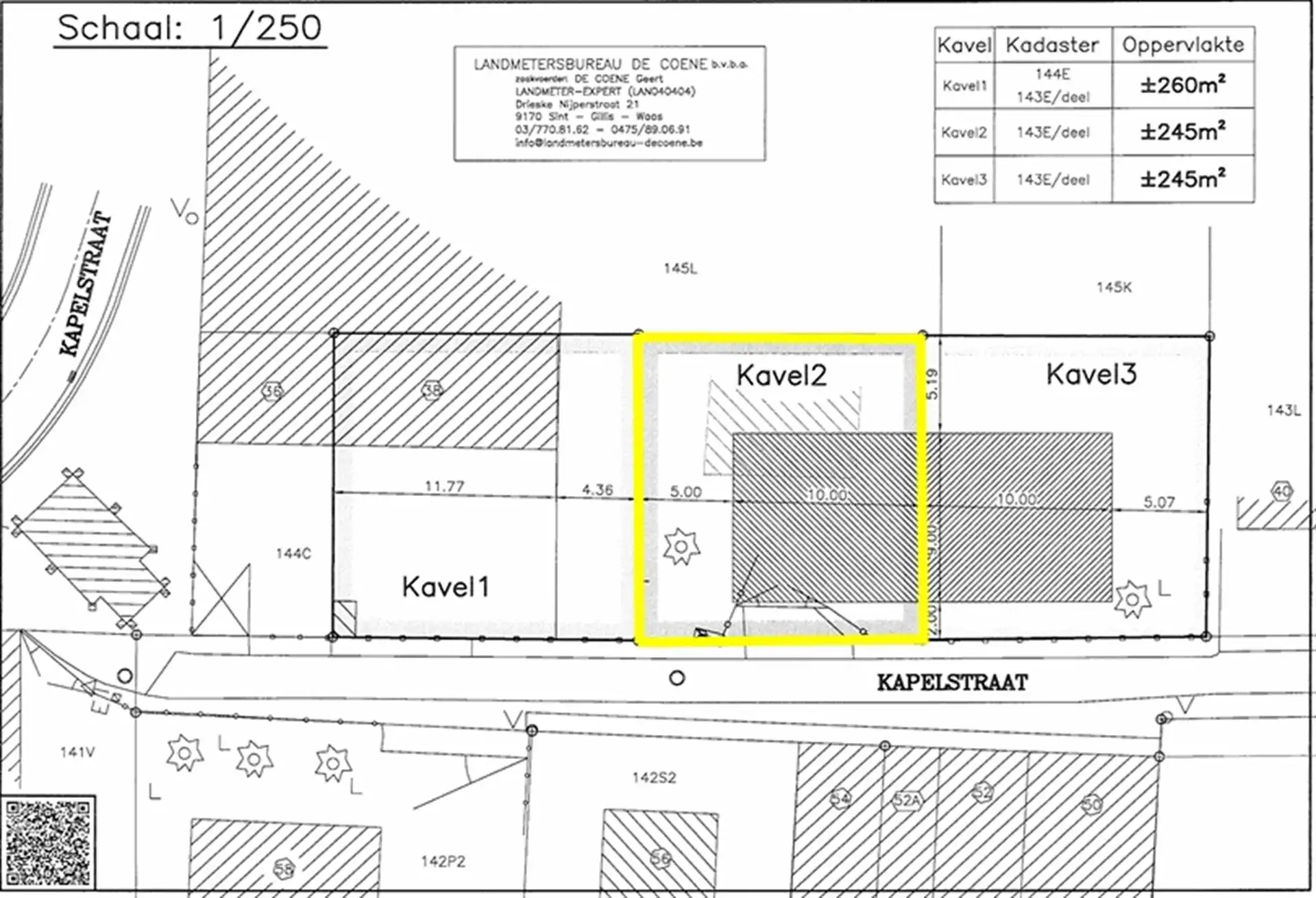 Bouwgrond op perceel van 245 m² foto 2