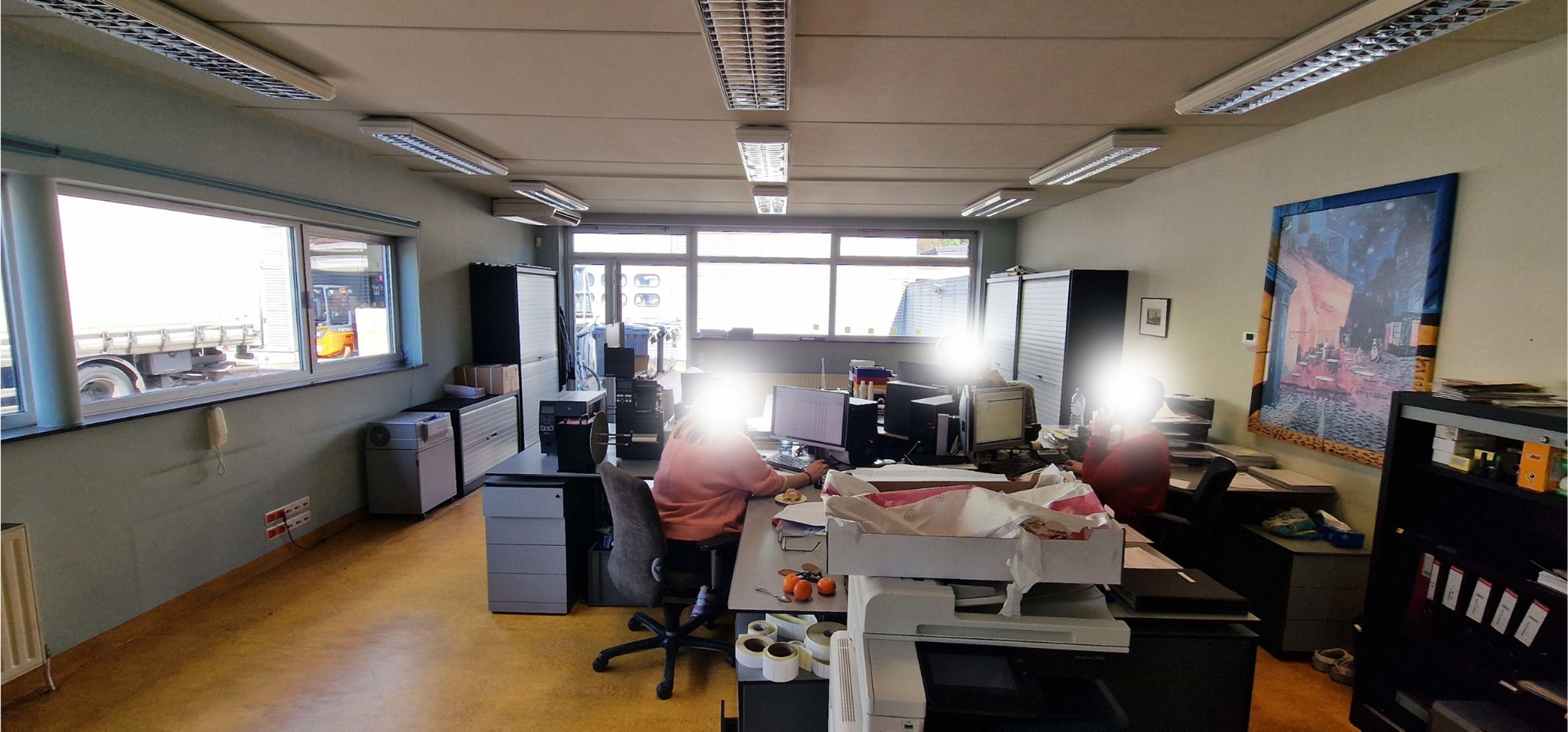 Grote magazijnruimte/atelier met kantoor te koop in Deurne  foto 46