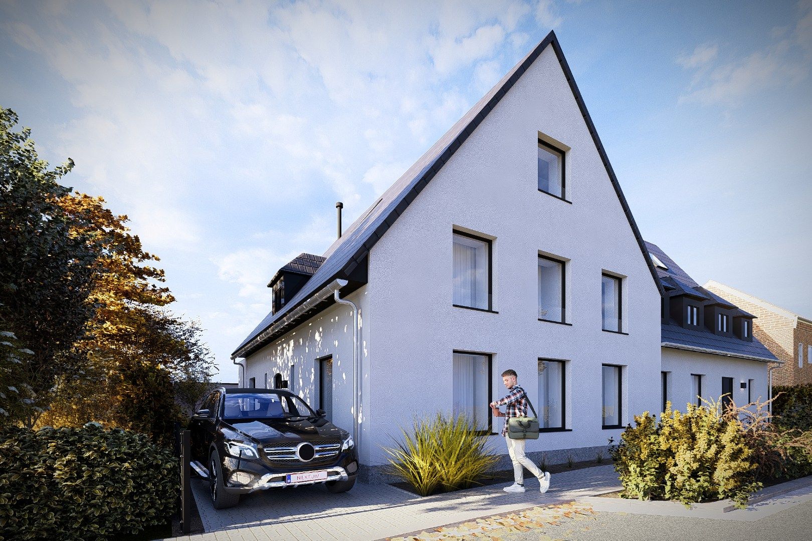 TweeZicht Lot 1 – Luxueus, ruim en energiezuinig wonen op toplocatie foto {{pictureIndex}}