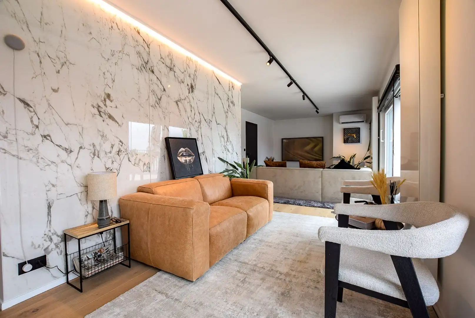 Exclusief penthouse (99m²) met maar liefst 100m² dakterras te Sint-idesbald (Koksijde).  foto 3