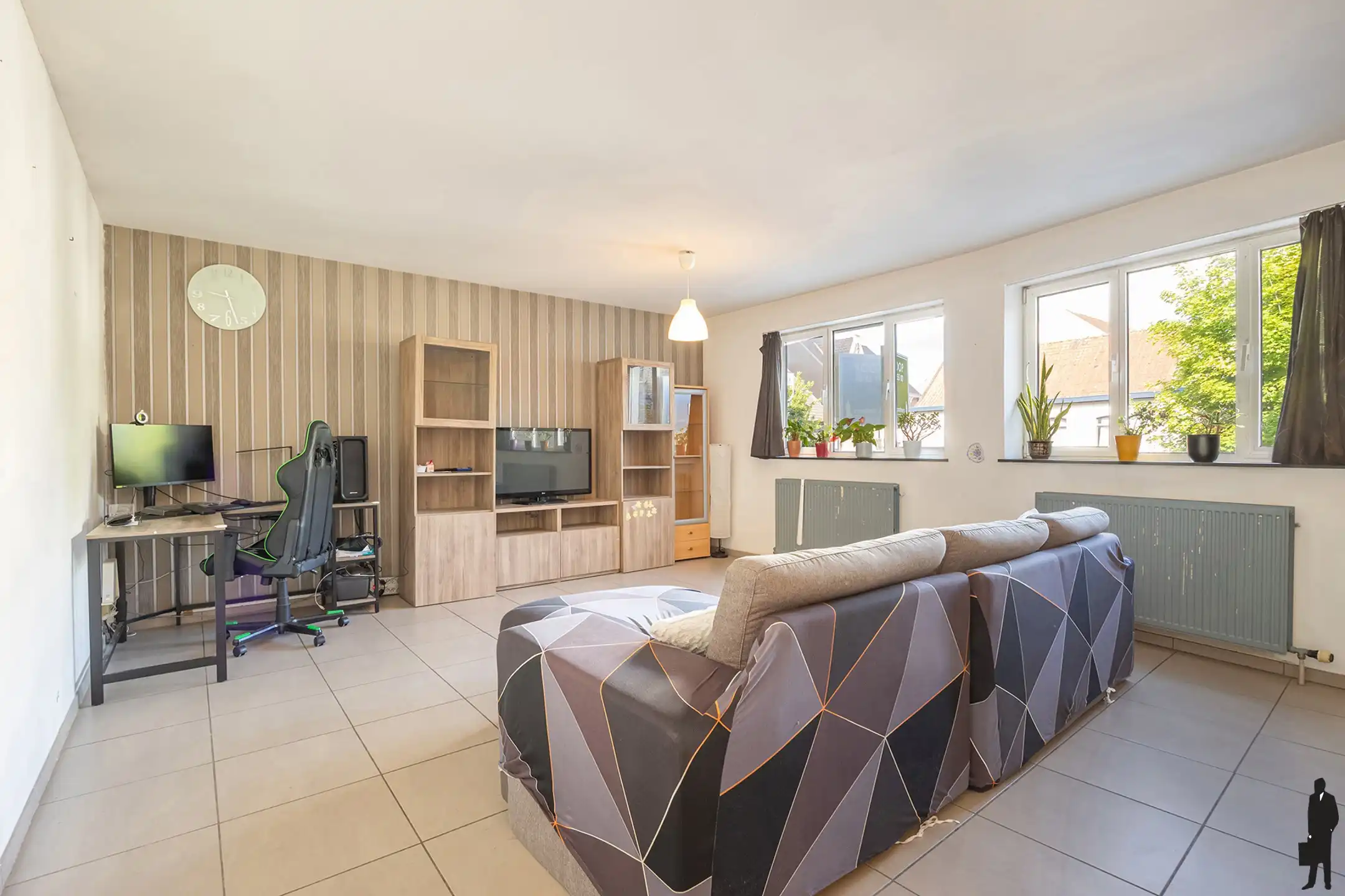 Appartement met 3 slpk en garage in centrum Hamme  foto 4
